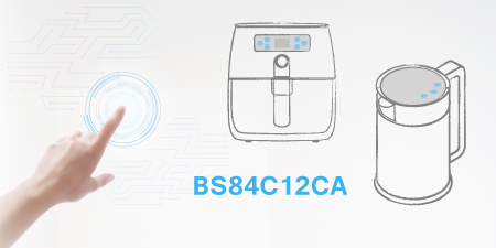 HOLTEK新推出BS84C12CA高抗干擾Enhanced Touch A/D MCU